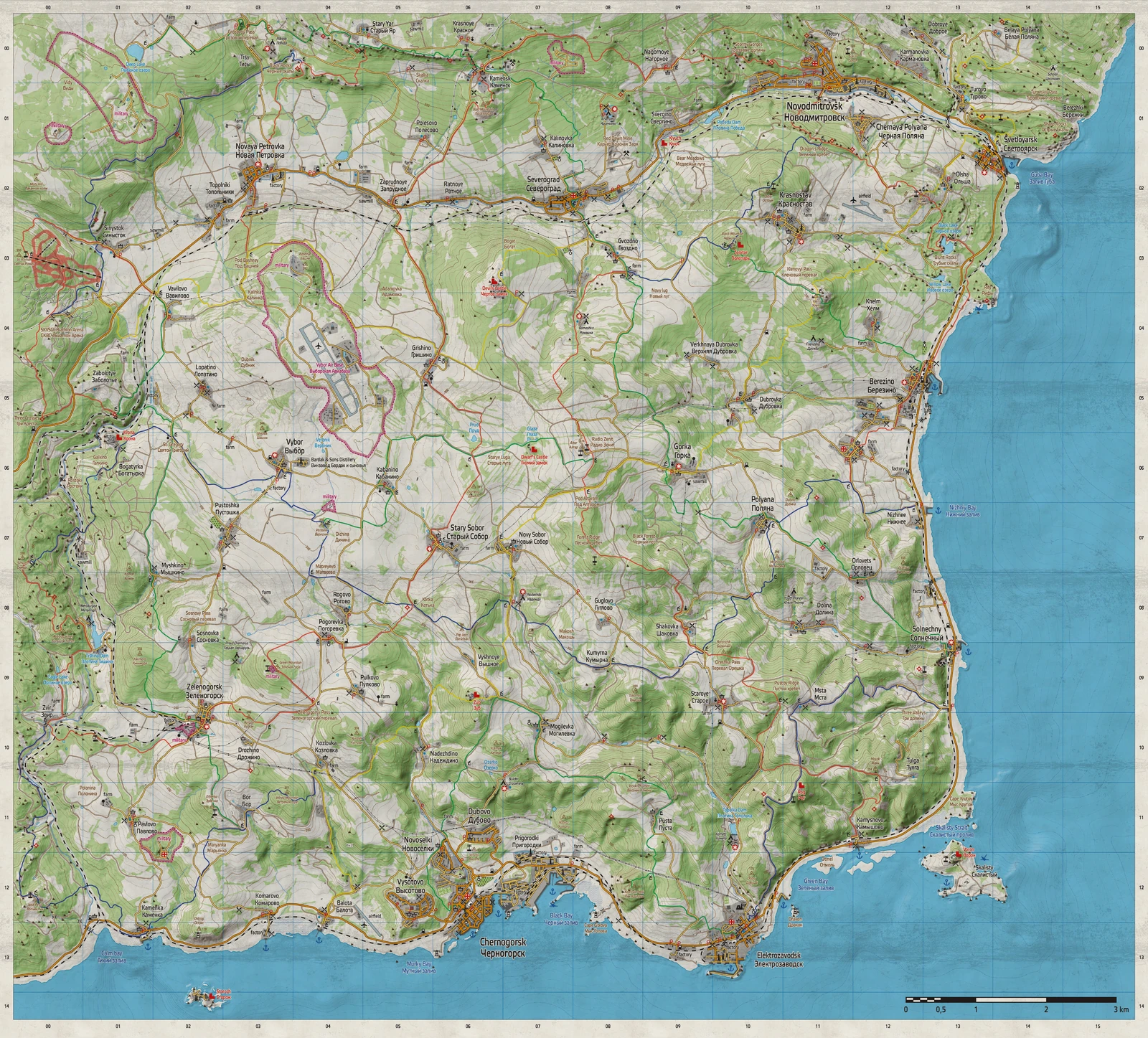 Chernarus map
